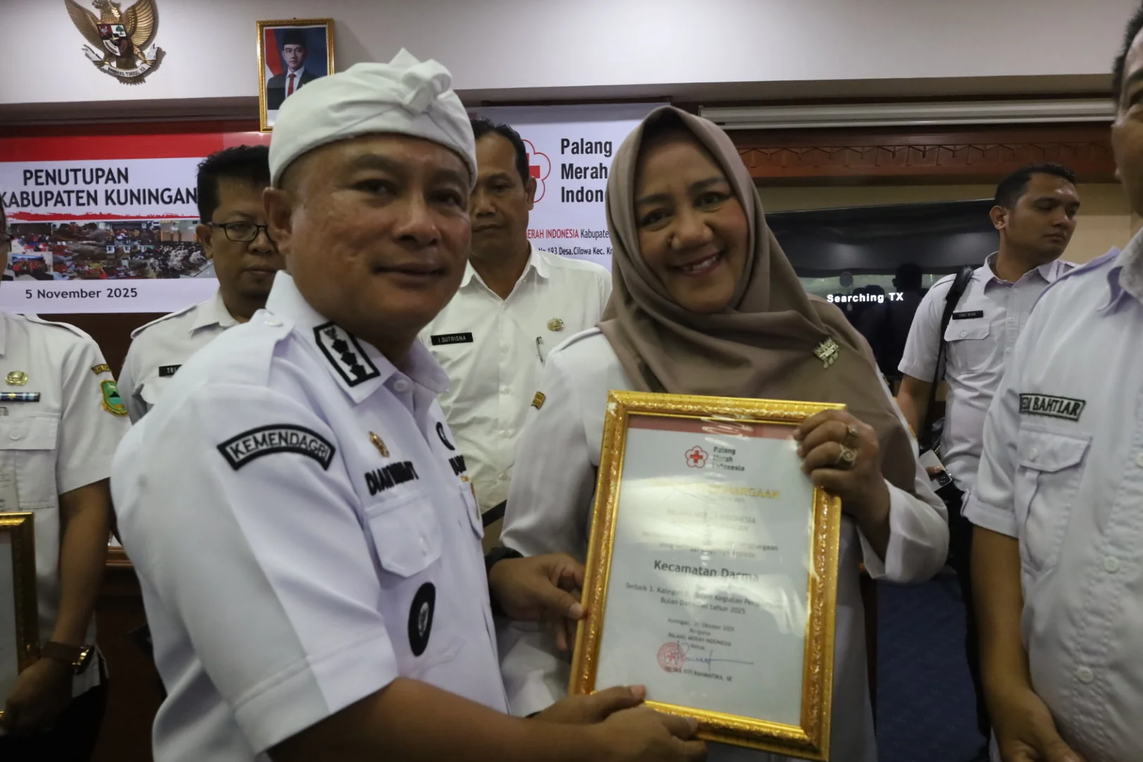 Bupati Kuningan, Dr. H. Dian Rachmat Yanuar, M.Si., hadir secara langsung dan memberikan apresiasi atas partisipasi seluruh pihak yang terlibat.Ist