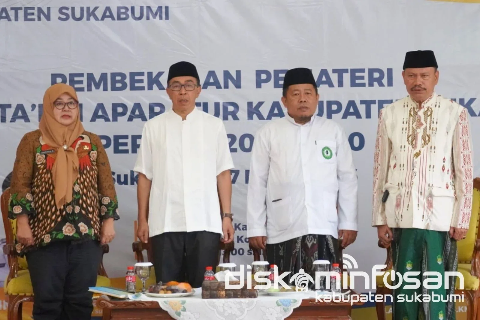 Sekretaris Daerah Kabupaten Sukabumi, Ade Suryaman, mengapresiasi kepengurusan MTA yang turut melibatkan peran aktif ustazah dalam pelaksanaannya.Dok- Bid IKP/Diskominfosan