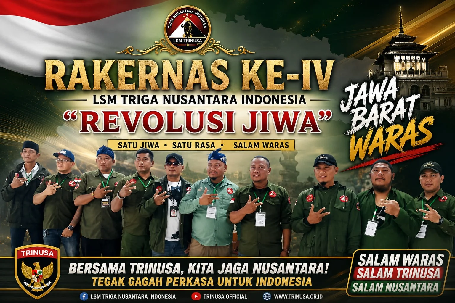 Rapat Kerja Nasional LSM TRINUSA Ke IV.Dok-Narasumber