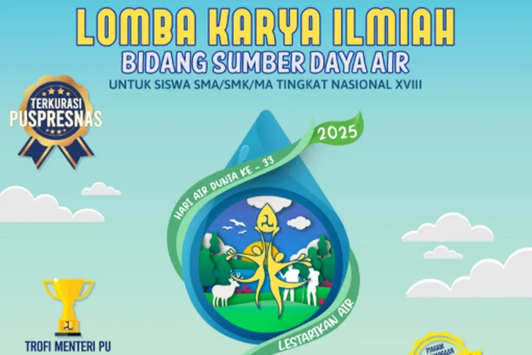 Kementerian PU Gelar Lomba Karya Ilmiah Nasional 2025, Siswa SMA/SMK Bisa Daftar