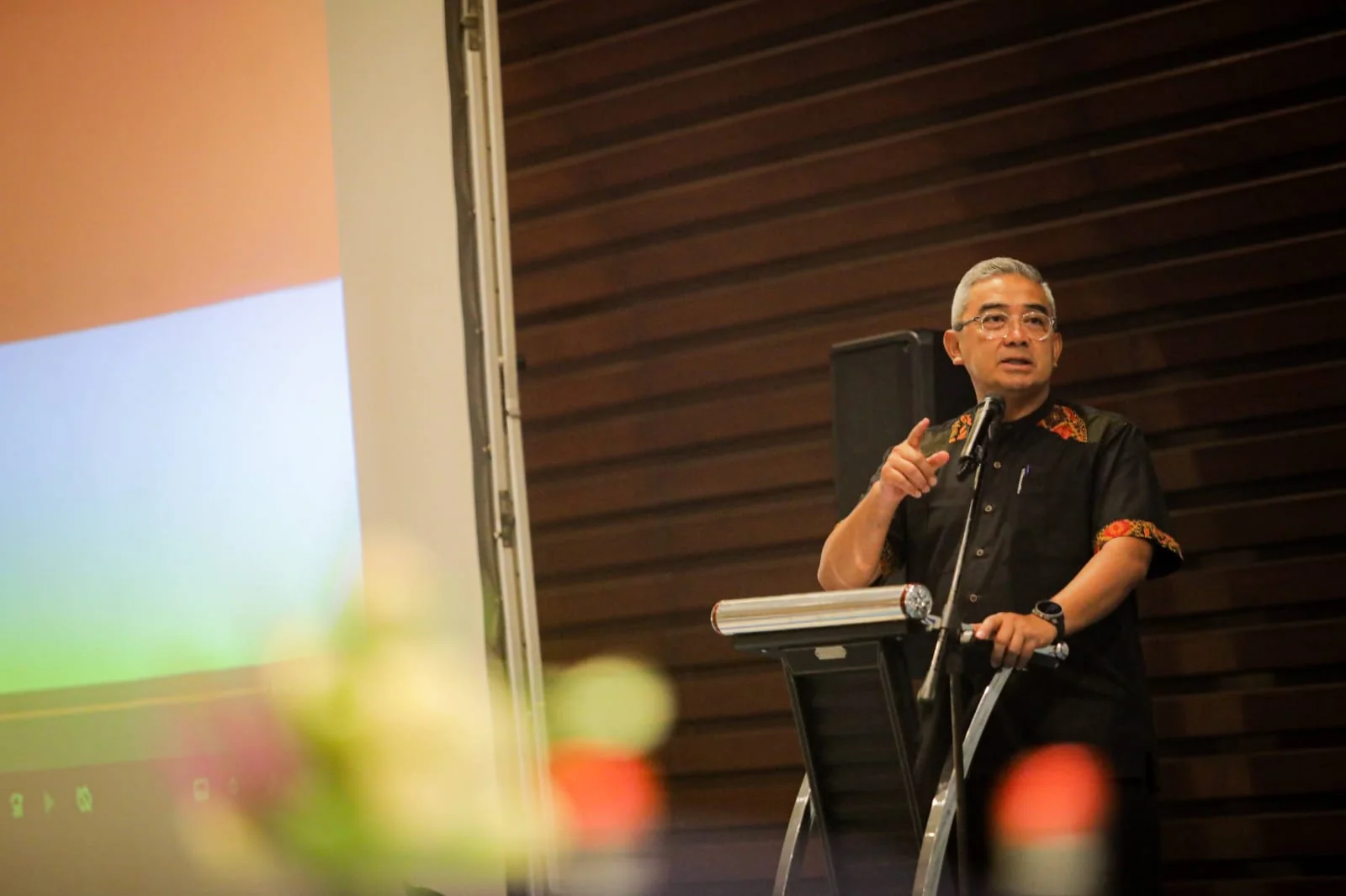Wali Kota Bandung Muhammad Farhan saat menghadiri Rempuk Kota.Ist