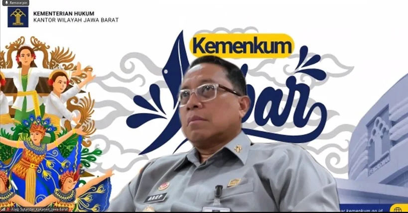 Kepala Kanwil Kemenkum Jabar,Asep Sutandar.Ist