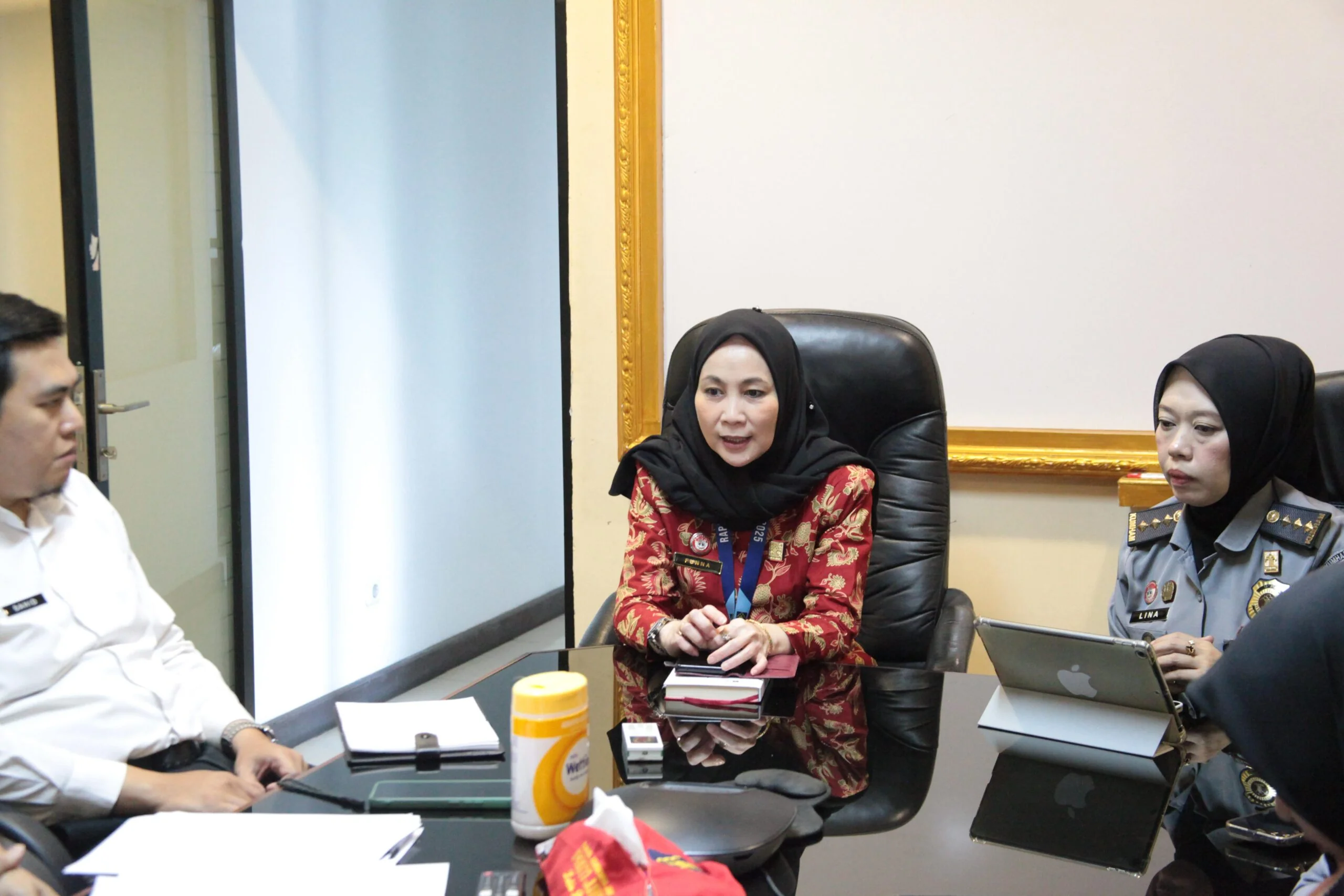 Kepala Divisi Peraturan Perundang-undangan dan Pembinaan Hukum, Funna Maulia Massaile.Ist