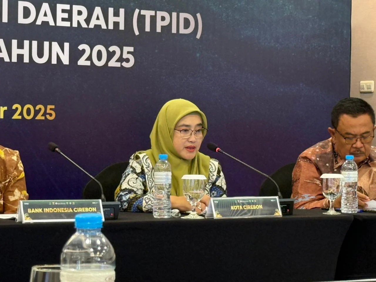 Wakil Wali Kota Cirebon, Siti Farida Rosmawati, menyampaikan bahwa stabilitas inflasi tidak terlepas dari penguatan koordinasi dan program pengendalian harga yang berkelanjutan.Ist
