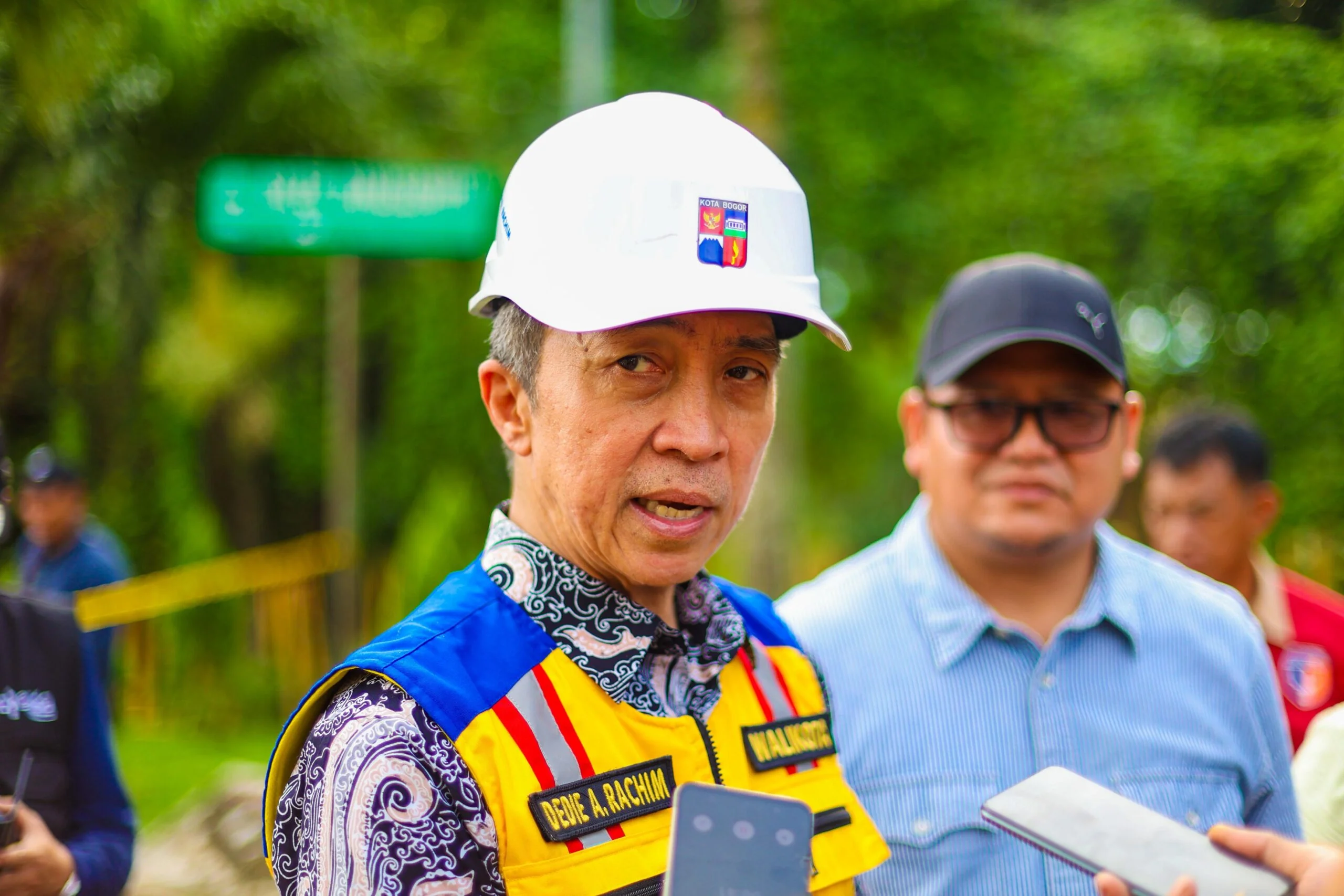 Wali Kota Bogor, Dedie A. Rachim, menyampaikan bahwa kondisi tersebut sangat rawan dan berpotensi berkembang menjadi sinkhole apabila tidak segera ditangani dengan tepat.Dok-Diskominfo Kota Bogor