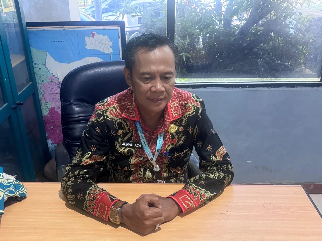 Kepala Bidang Gakkum DLH Kabupaten Bekasi, Jenal.Ist
