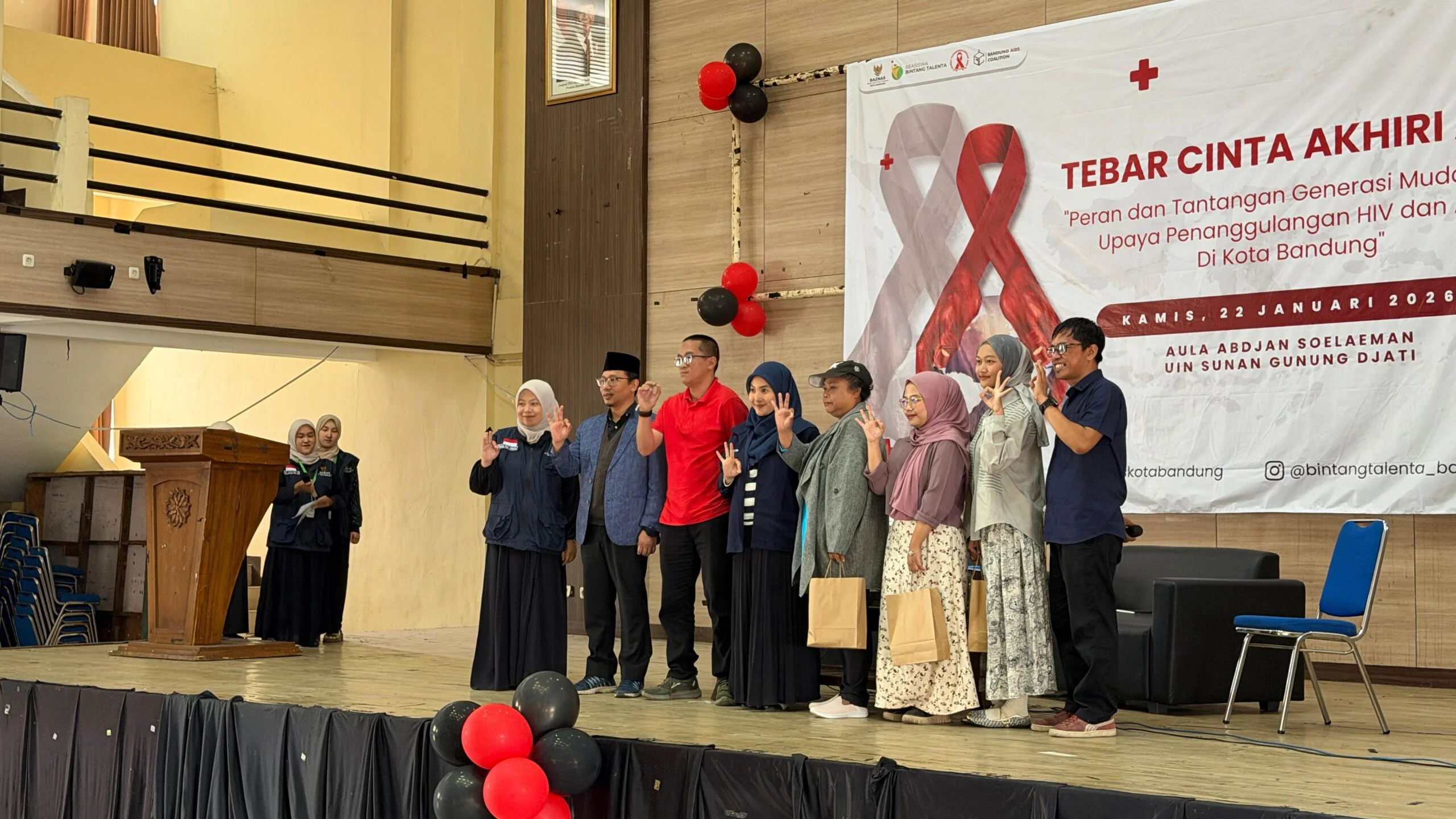 Upaya penanggulangan HIV dan AIDS di Kota Bandung terus diperkuat melalui peran aktif generasi muda.Dok-Diskominfo Kota Bandung