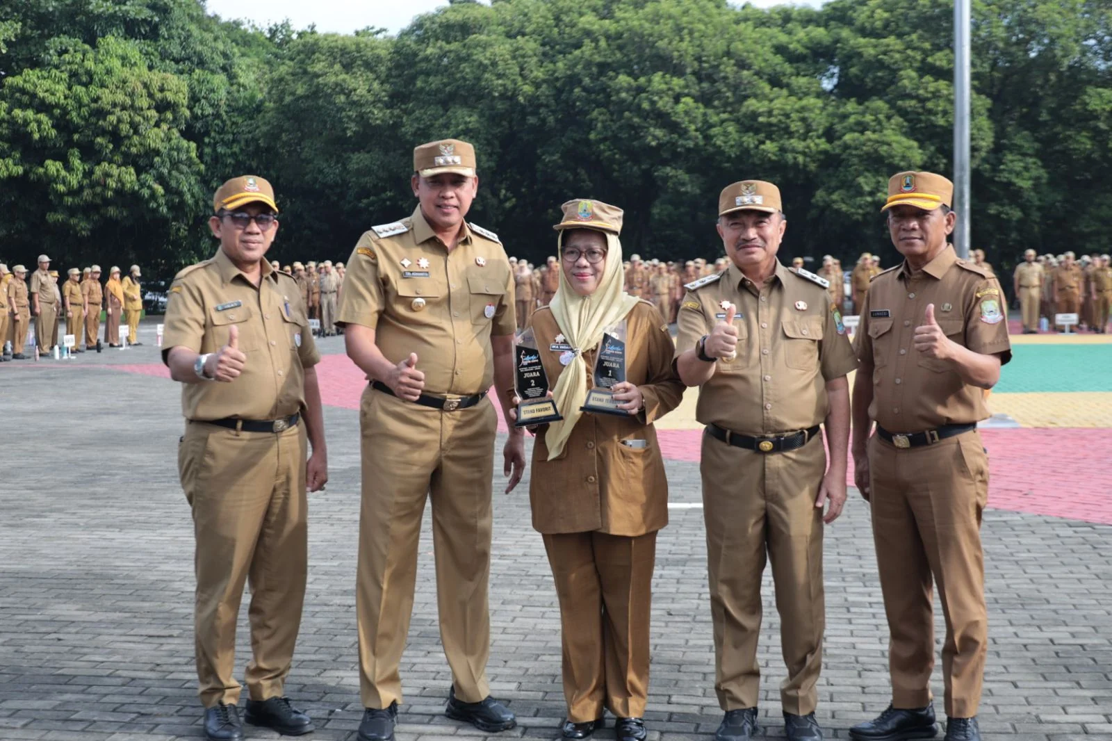 Wali Kota Tri Adhianto menyampaikan apresiasi kepada seluruh ASN.Ist