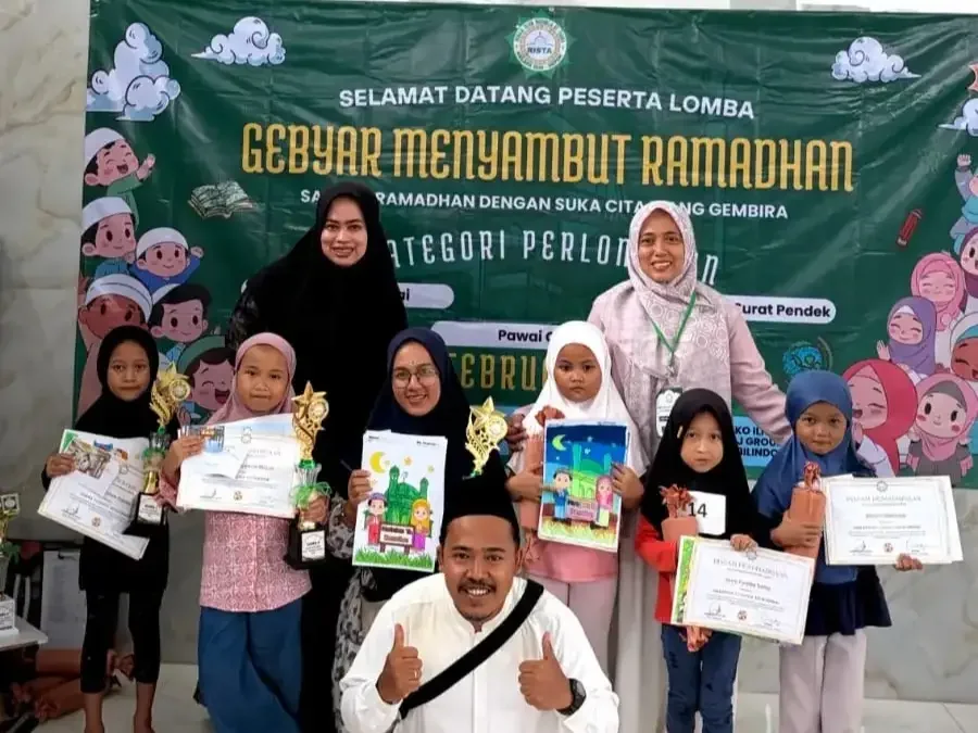 Pelaksanaan Gebyar Menyambut Ramadan di RW 010, Kelurahan Tugu. (Foto: Narasumber).