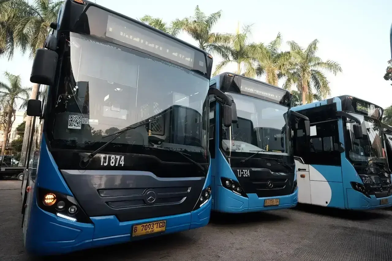Armada TransJabodetabek D41 Sawangan–Lebak Bulus. (Foto: Diskominfo Depok).