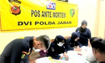 Kabid Dokkes Polda Jabar Jelaskan Proses Identifikasi Lorban Longsor Cisarua KBB