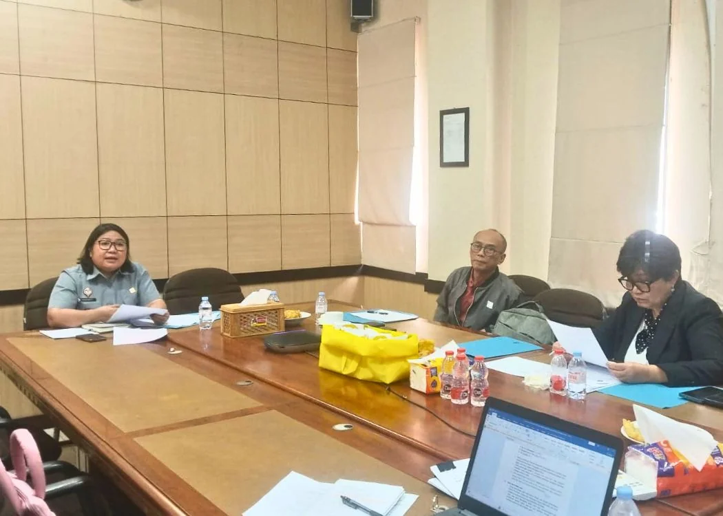 Kepala Divisi Pelayanan Hukum Kemenkum Jabar, Hemawati Br Pandia, bersama Irmik, Bambang Daru Nugroho, dan Vini Suhastini.Dok-Humas Kemenkum Jabar