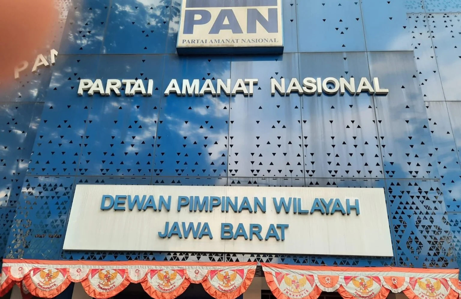 Kantor DPW PAN Jabar, Jalan Pelajar Pejuang 45, Kota Bandung. dok.  KabarSunda