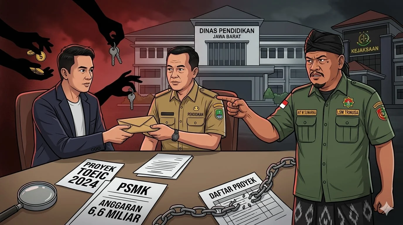 Monopoli dan TOEIC Bidang PSMK Disdik Jabar.Dok-AI