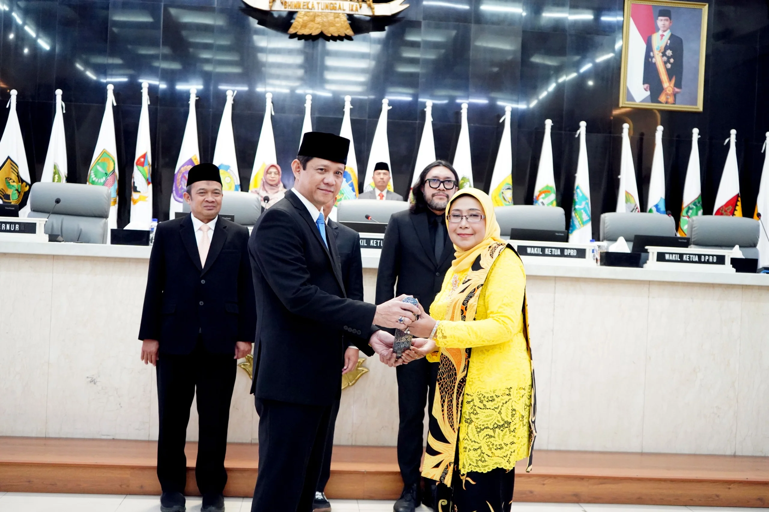 Wakil Ketua DPRD Provinsi Jawa Barat MQ Iswara di Kota Bandung, Kamis (6/2/2025).