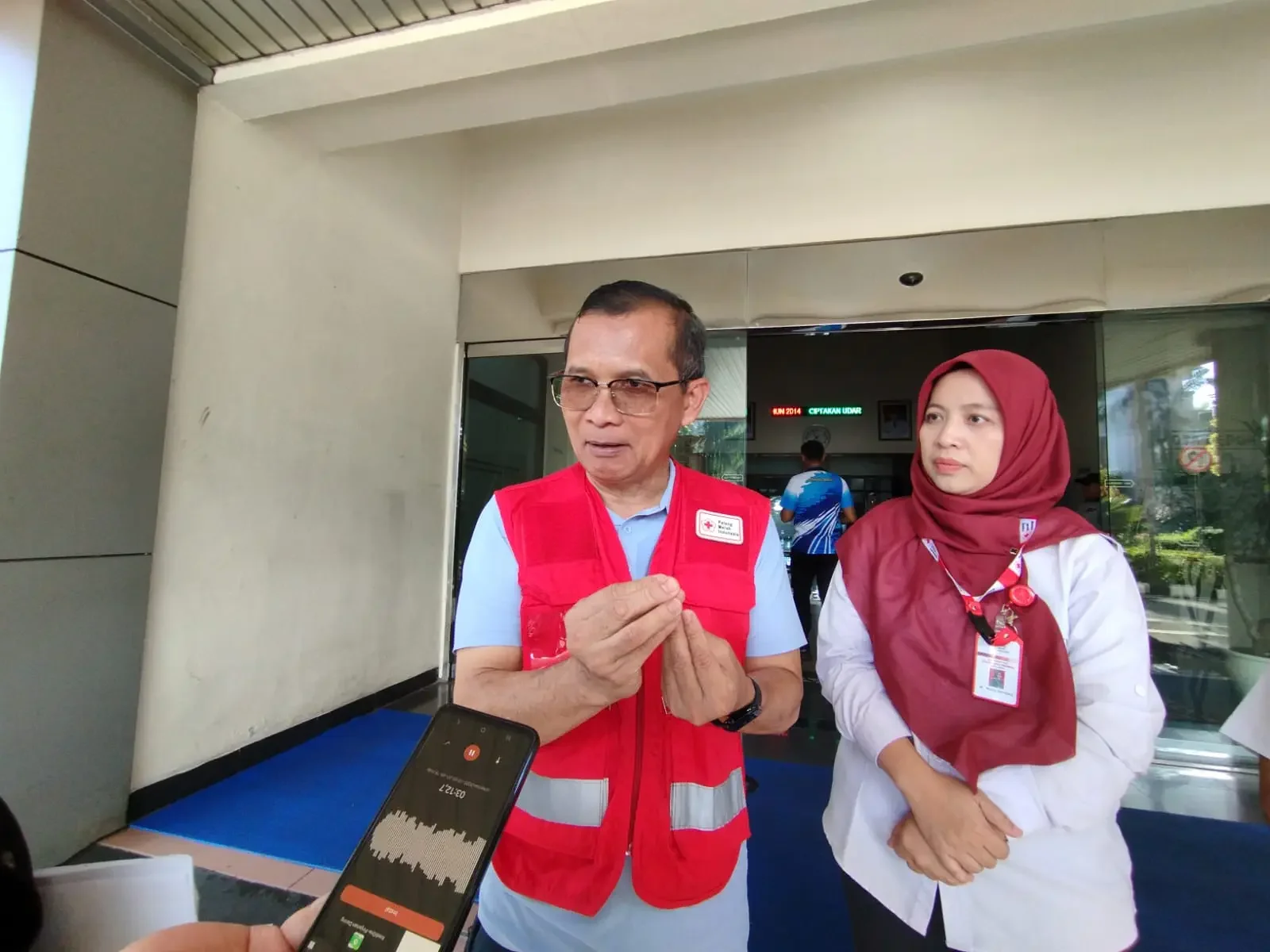 Ketua PMI Kota Depok, Dudi Miraz. (Foto: Diskominfo Depok).