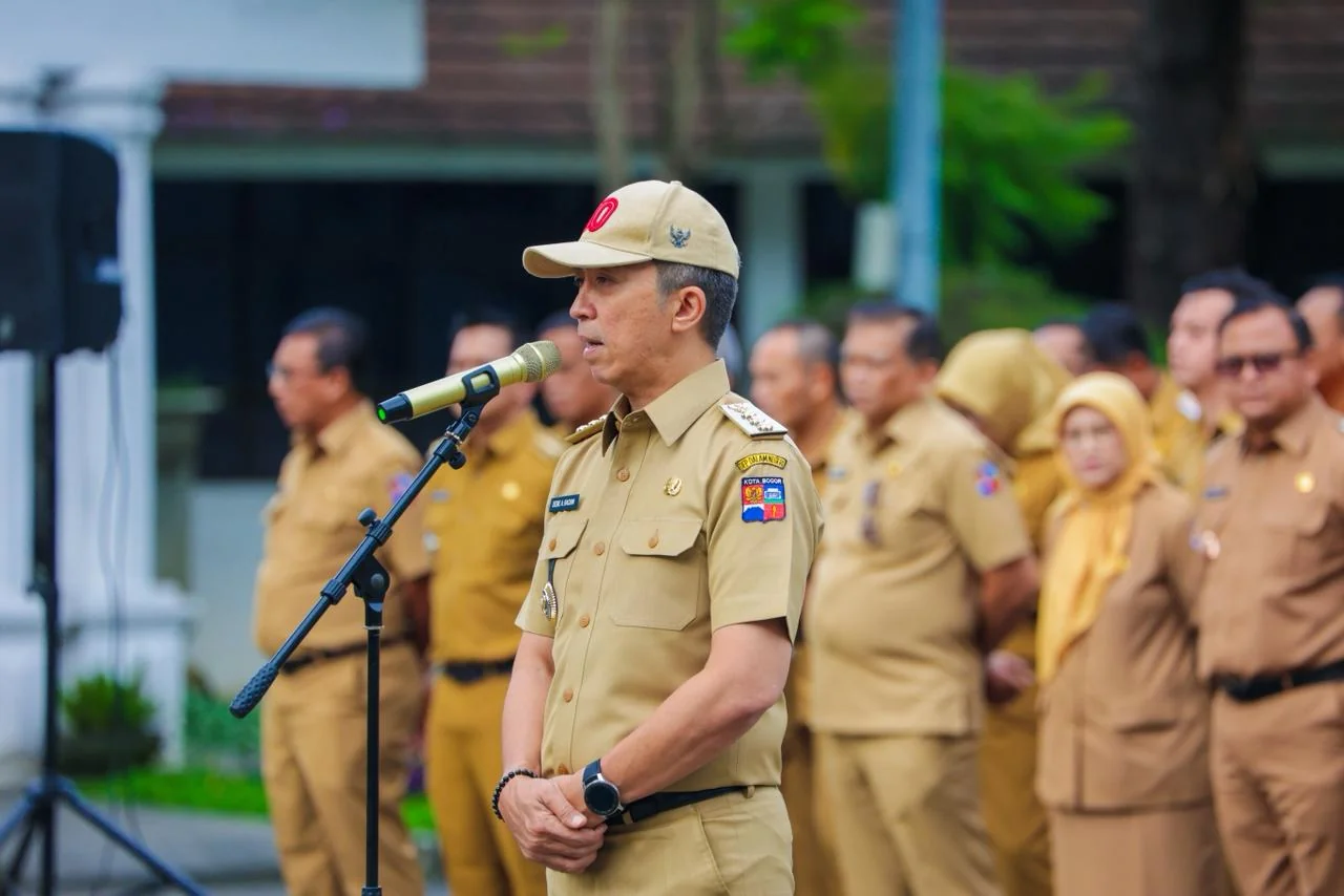 Wali Kota Bogor, Dedie A. Rachim menegaskan konsistensi Pemerintah Kota (Pemkot) Bogor dalam menjalankan kebijakan daerah, khususnya dalam  menjalankan Peraturan Daerah (Perda) Nomor 8 Tahun 2023 terkait penataan angkutan perkotaan.Dok-Diskominfo Kota Bog