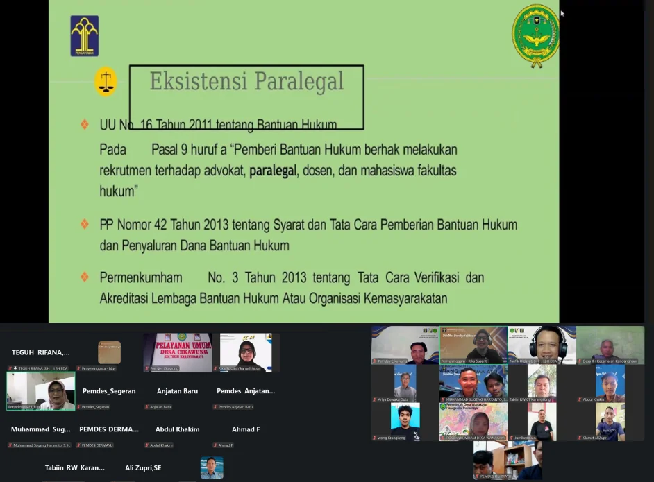 Kantor Wilayah Kemenkum Jawa Barat (Kemenkum Jabar) kembali menunjukkan komitmennya dalam memperluas akses keadilan bagi masyarakat.Ist