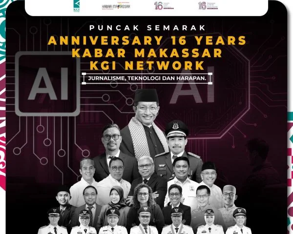 Puncak HUT ke-16 KabarMakassar dan KGI Network, Menag RI Prof Nasaruddin Orasi Kebudayaan