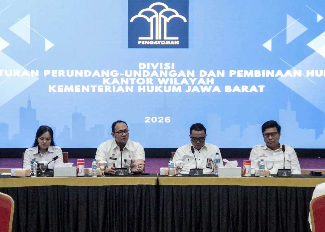 Kepala Divisi P3H, Ferry Gunawan Christy, menekankan perlunya transformasi pola kerja agar lebih terstruktur dan efektif.Dok-Humas Kemenkum Jabar