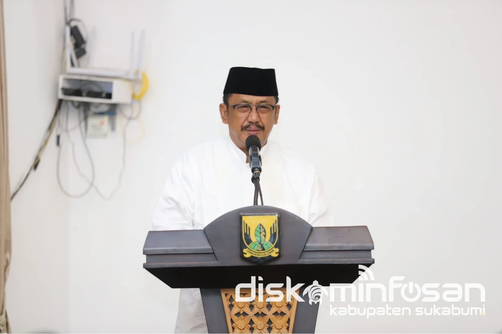 Bupati Sukabumi, Asep Japar, Lailatul Ijtima bukan sekadar agenda rutin keagamaan, melainkan ruang strategis untuk memperkuat persatuan dan membangun kesadaran kolektif dalam mendukung pembangunan daerah yang berorientasi pada kepentingan publik.Dok-Bid I