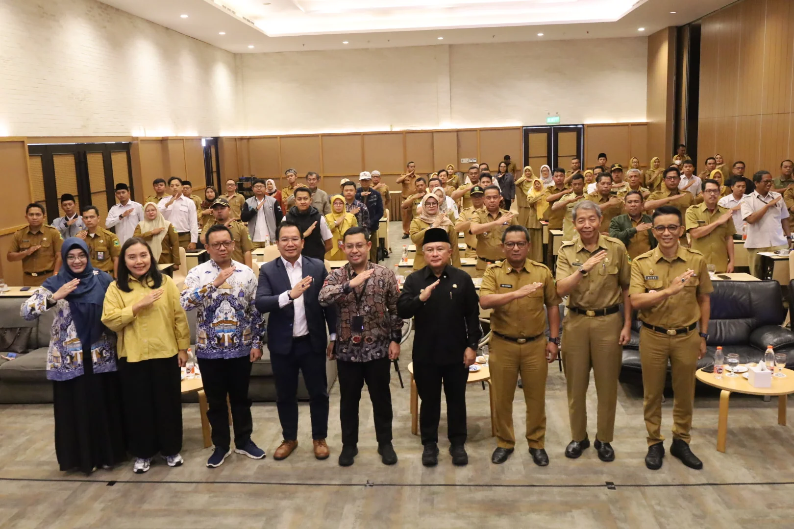 Bupati Kuningan, Dr. H. Dian Rachmat Yanuar, M.Si., ketika acara Workshop Praktik Kelola Data dan Website Desa Otomatis dengan Artificial Intelligence.Ist