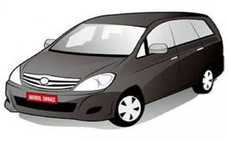 Ilustrasi mobil dinas