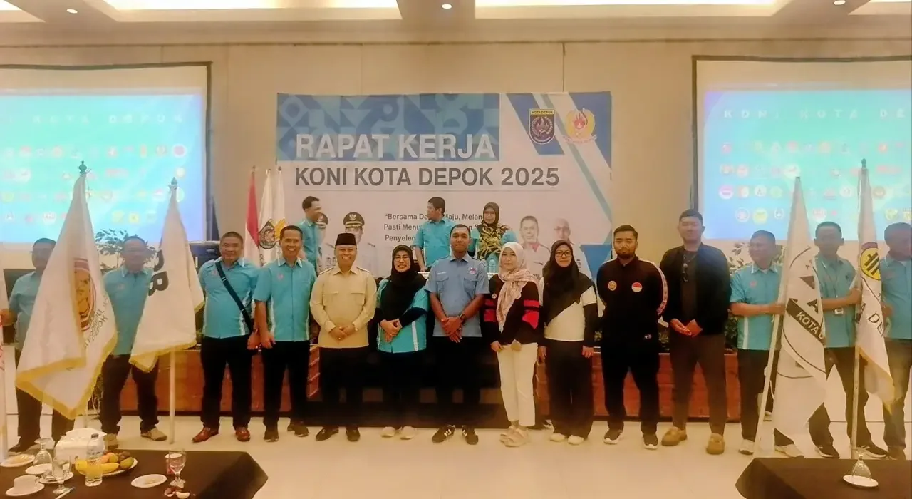 Rapat Kerja KONI Kota Depok 2025, Sabtu (20/12/25). (Foto: KONI Depok)