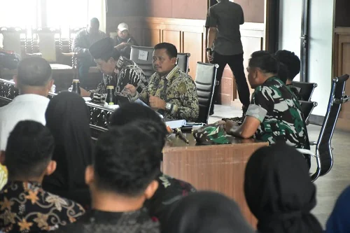 Bupati Sumedang, Dony Ahmad Munir Rakor Evaluasi MBG.Ist
