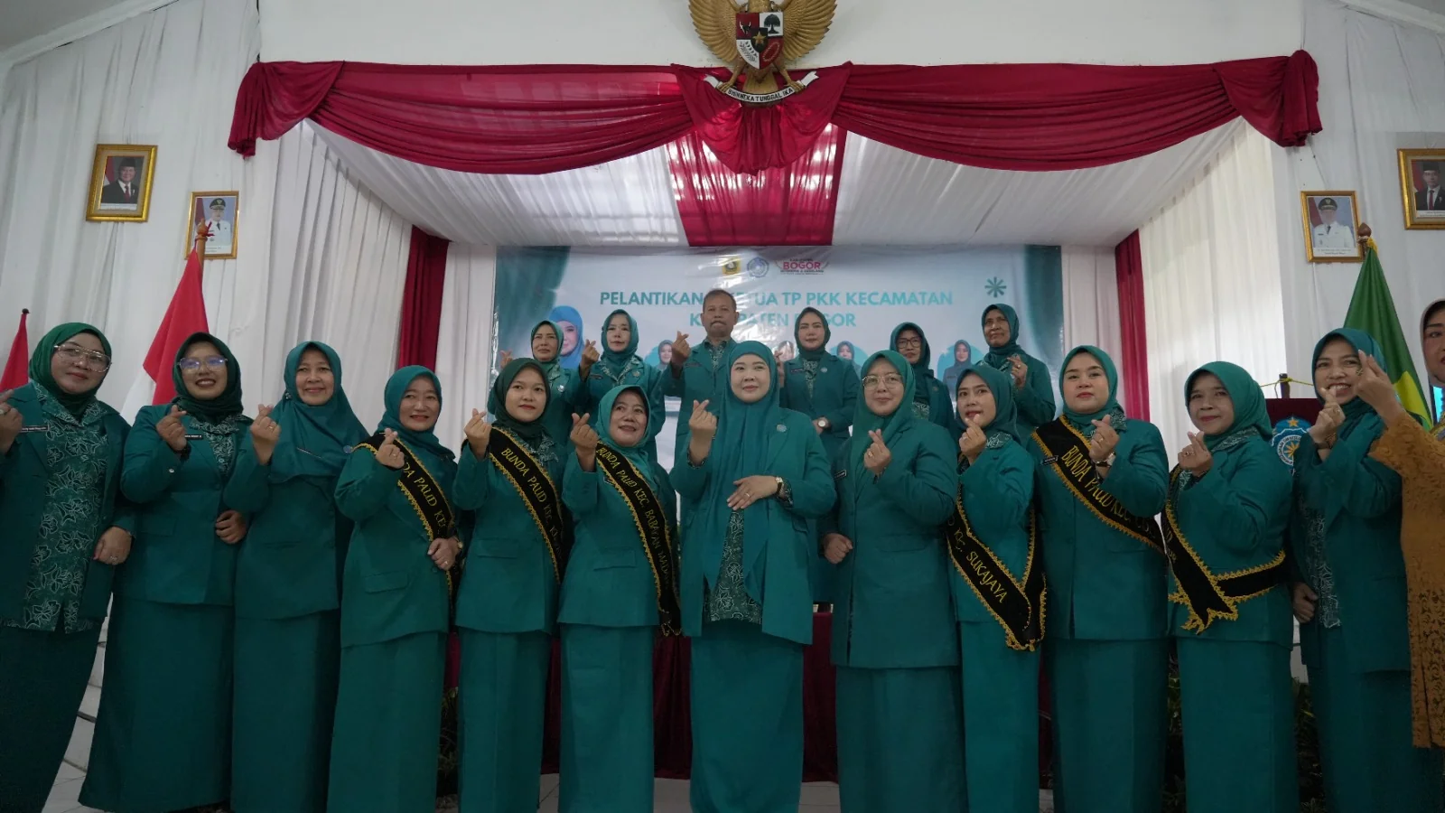 Ketua TP PKK Kabupaten Bogor, Eva Rudy Susmanto mengajak seluruh kadernya untuk terus meningkatkan peran sebagai penggerak sosial yang bekerja dengan tulus dan penuh tanggung jawab dalam mendukung pembangunan di tingkat desa dan kecamatan.Dok-Diskominfo K