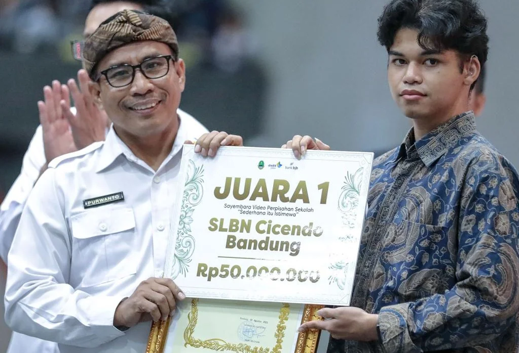 SLB Cicendo Raih Juara Pertama Lomba Sayembara Video Perpisahaan