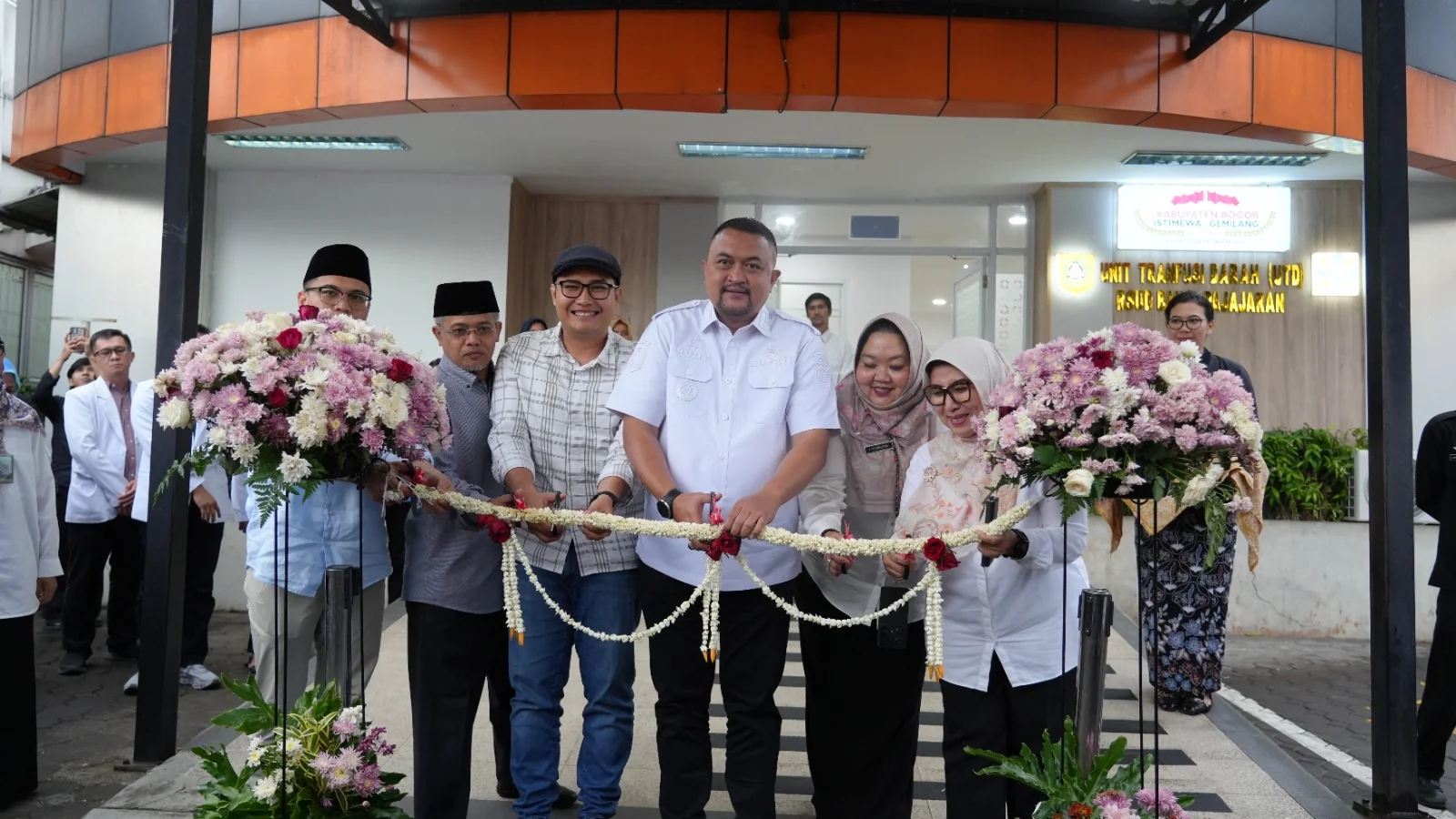 RSUD Bakti Pajajaran resmi menghadirkan layanan Cardio Cerebro Vaskular Center (CCVC) dan Oncology Center (OC) yang diresmikan langsung oleh Bupati Bogor Rudy Susmanto.Dok-Diskominfo Kab Bogor