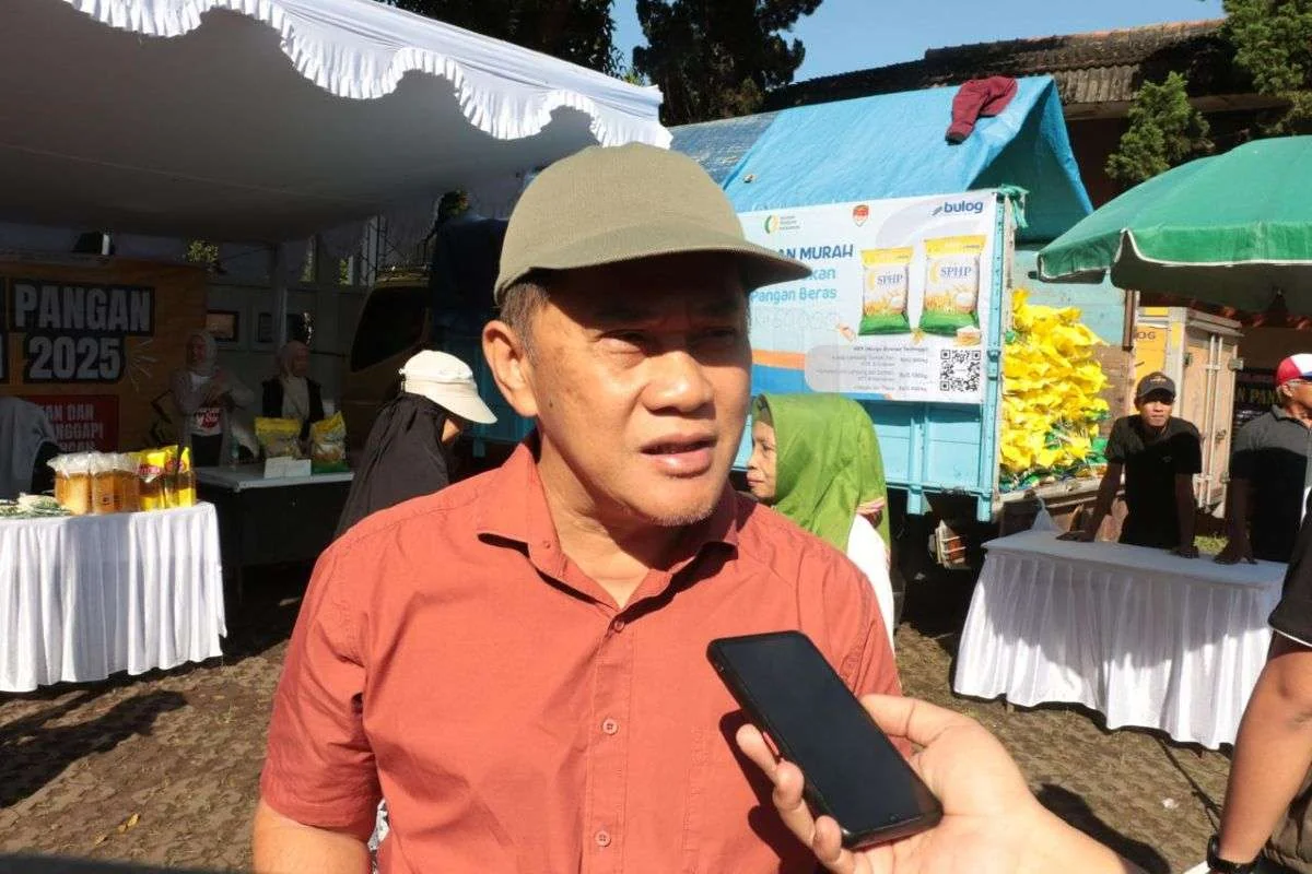 Kepala Dinas Ketahanan Pangan dan Pertanian (DKPP) Kota Bandung, Gin Gin Ginanjar.Ist