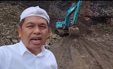 Dedi Mulyadi Tegas!! Bakal Tutup Permanen Pertambangan Ilegal di Jabar
