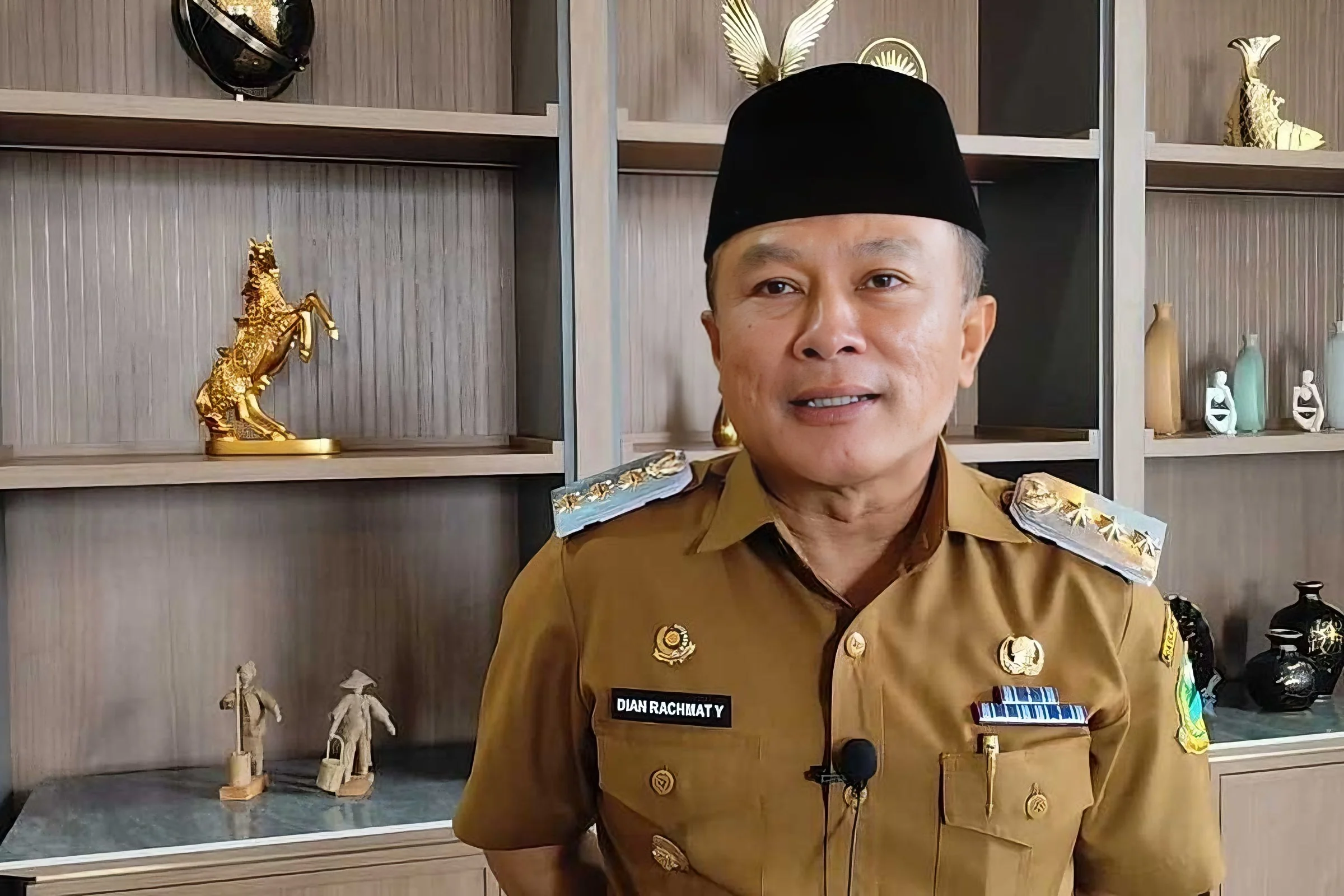 Bupati Kuningan Dr. H. Dian Rachmat Yanuar, Komitmen Peduli ASN, Pencairan TPP Januari dan Gaji ke-14.Dok-IKP/Diskominfo Kuningan
