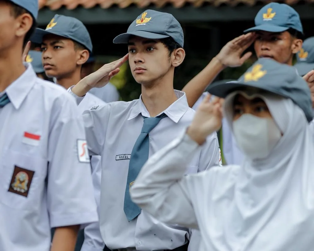 Ratusan ribu siswa di Jawa Barat (Jabar) mulai menjalani hari pertama masuk sekolah semester dua.Dok-Humas Disdik Jabar