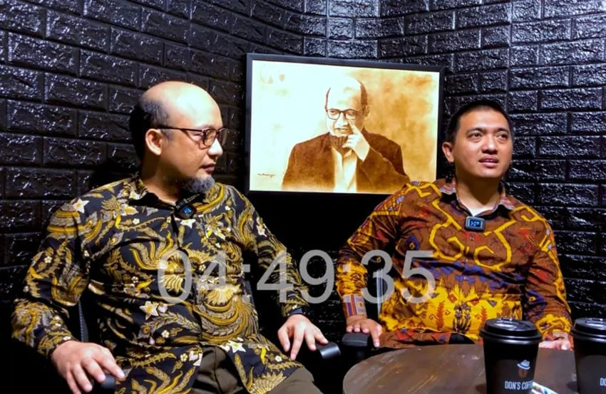 Novel Baswedan dan Yudi Purnomo Harahap eks penyidik senior KPK.Ist