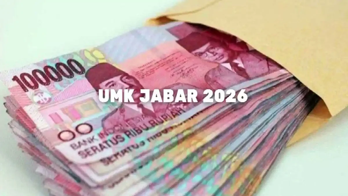 UMK Jawa Barat 2026 di 27 Daerah: Kota Bandung Rp 4,7 Juta, Bekasi Masih Tertinggi Rp 5,9 Juta