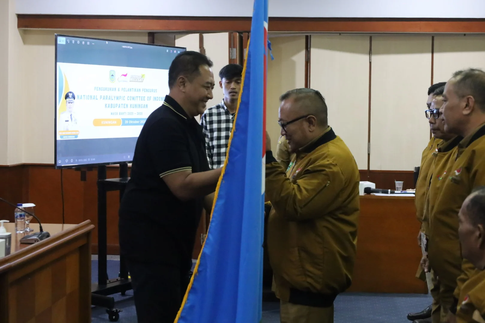 Wibawa Gumbira, S.Sos., M.Pd. resmi memimpin NPCI Kabupaten Kuningan periode 2025–2030.Ist