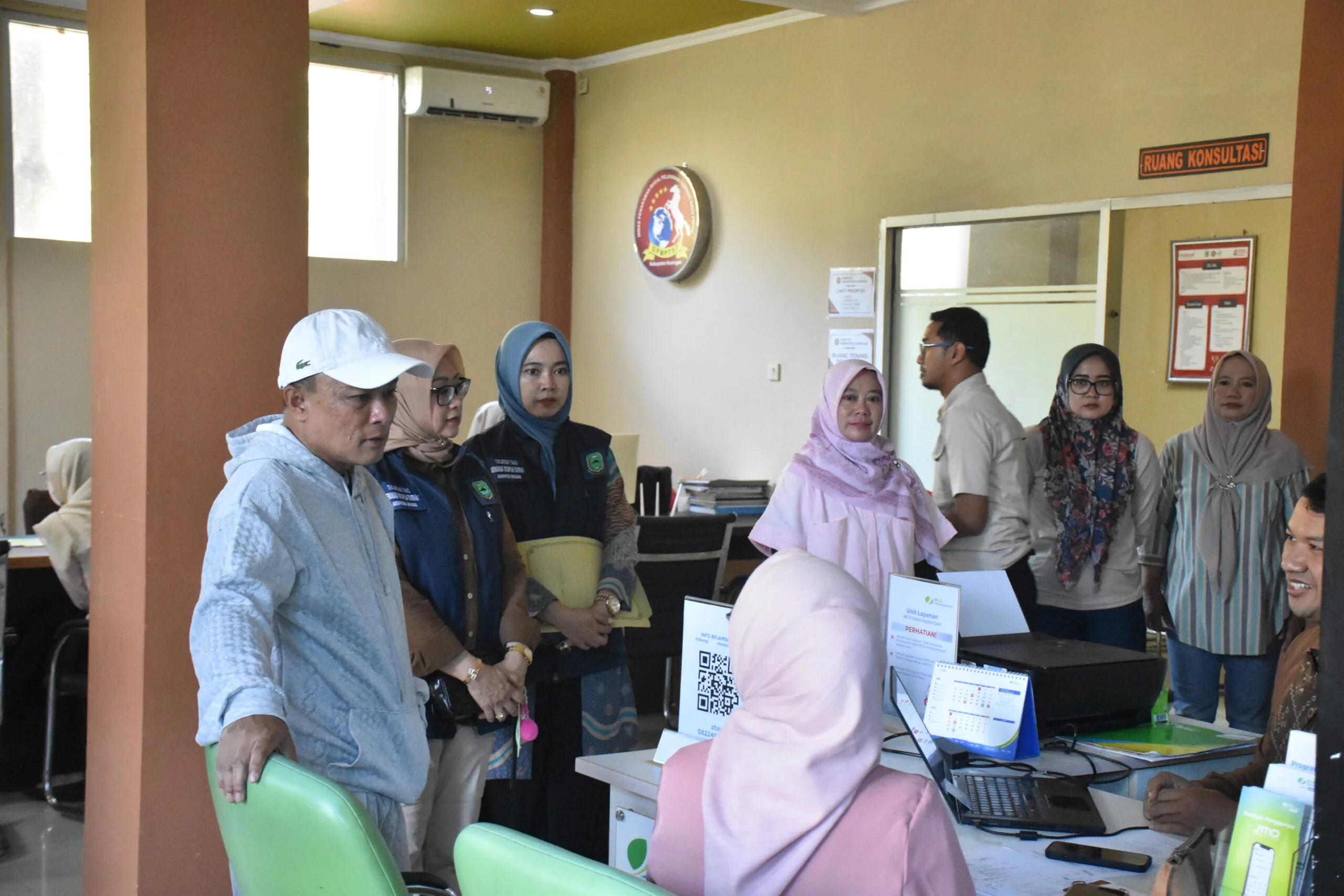 Usai libur Hari Raya Idul Adha selama dua hari, Bupati Kuningan Dian Rachmat Yanuar melaksanakan Gerakan Disiplin Daerah.Dok-Diskominfo Kuningan