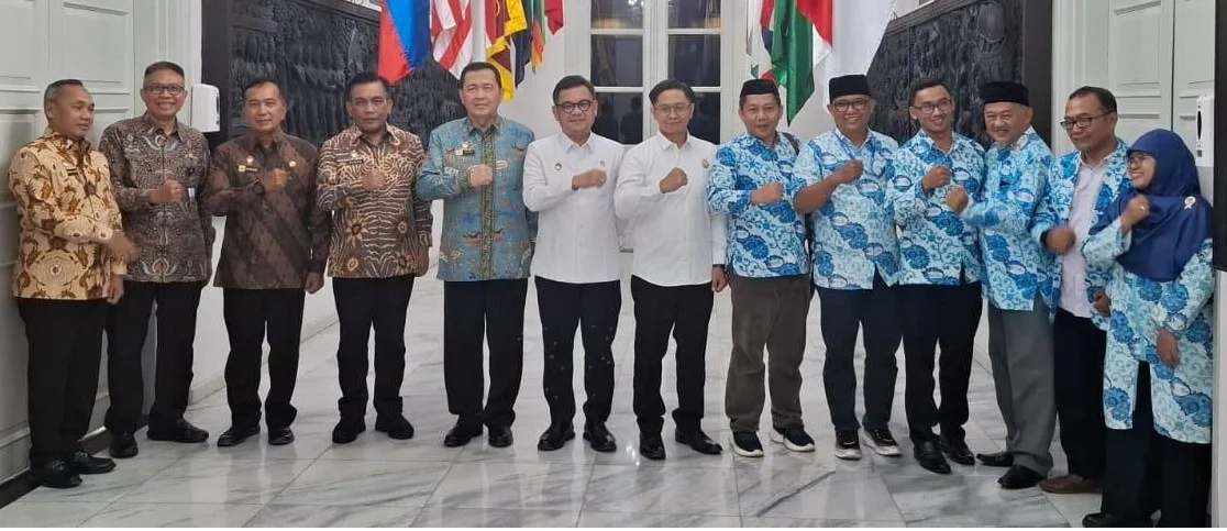 Lembaga Ketahanan Nasional (Lemhannas) RI menerima kunjungan jajaran Pengurus Pusat Ikatan Guru Indonesia (IGI), Jumat, 9 Mei 2025.