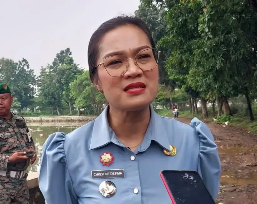 Camat Sukmajaya, Christine Desima Arthauli. (Foto: Diskominfo Depok).