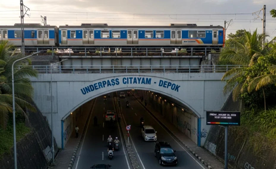 Pemda Bogor-Pemkot Depok Sepakat Bangun Underpass Citayam–Bojonggede