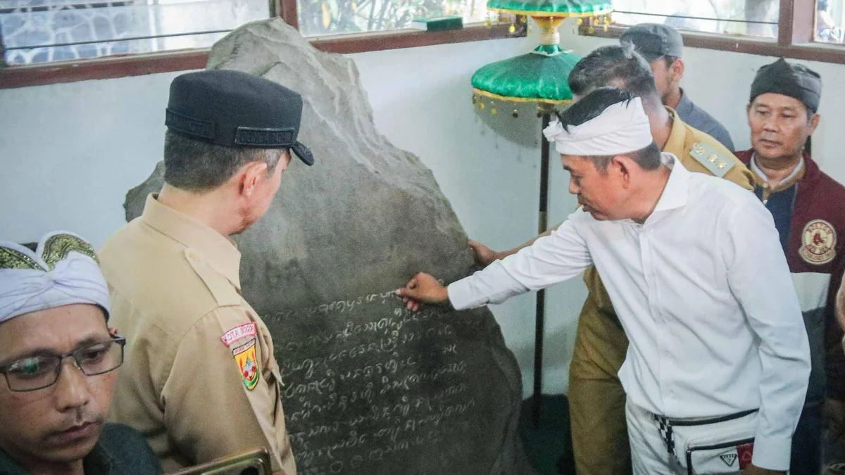 Dedi Mulyadi Dukung Pembuatan Kajian Akademik Prasasti Batutulis dan Mahkota Binokasih
