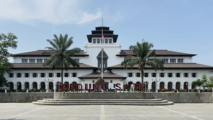 Pusat Pemerintahan Prov Jabar,Gedung Sate.Ist