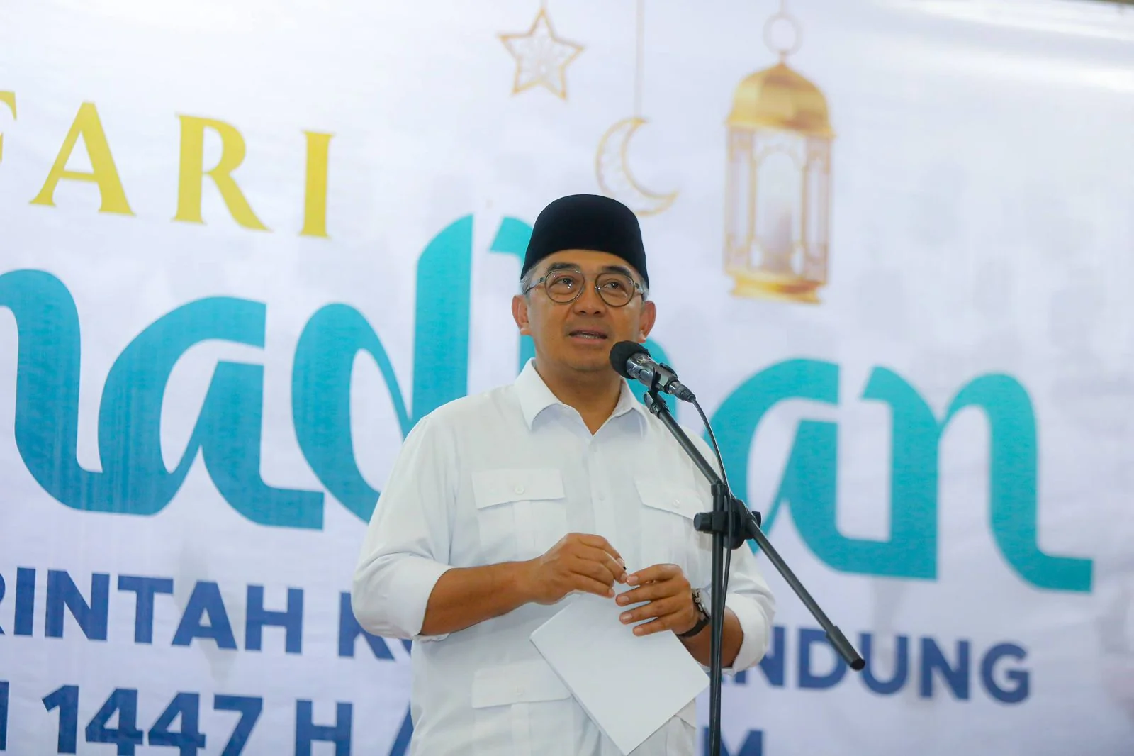 Wali Kota Bandung, Muhammad Farhan menyatakan, satu pesan utama: sumber daya manusia (SDM) Bandung harus berani mendunia.Dok-Diskominfo Kota Bandung