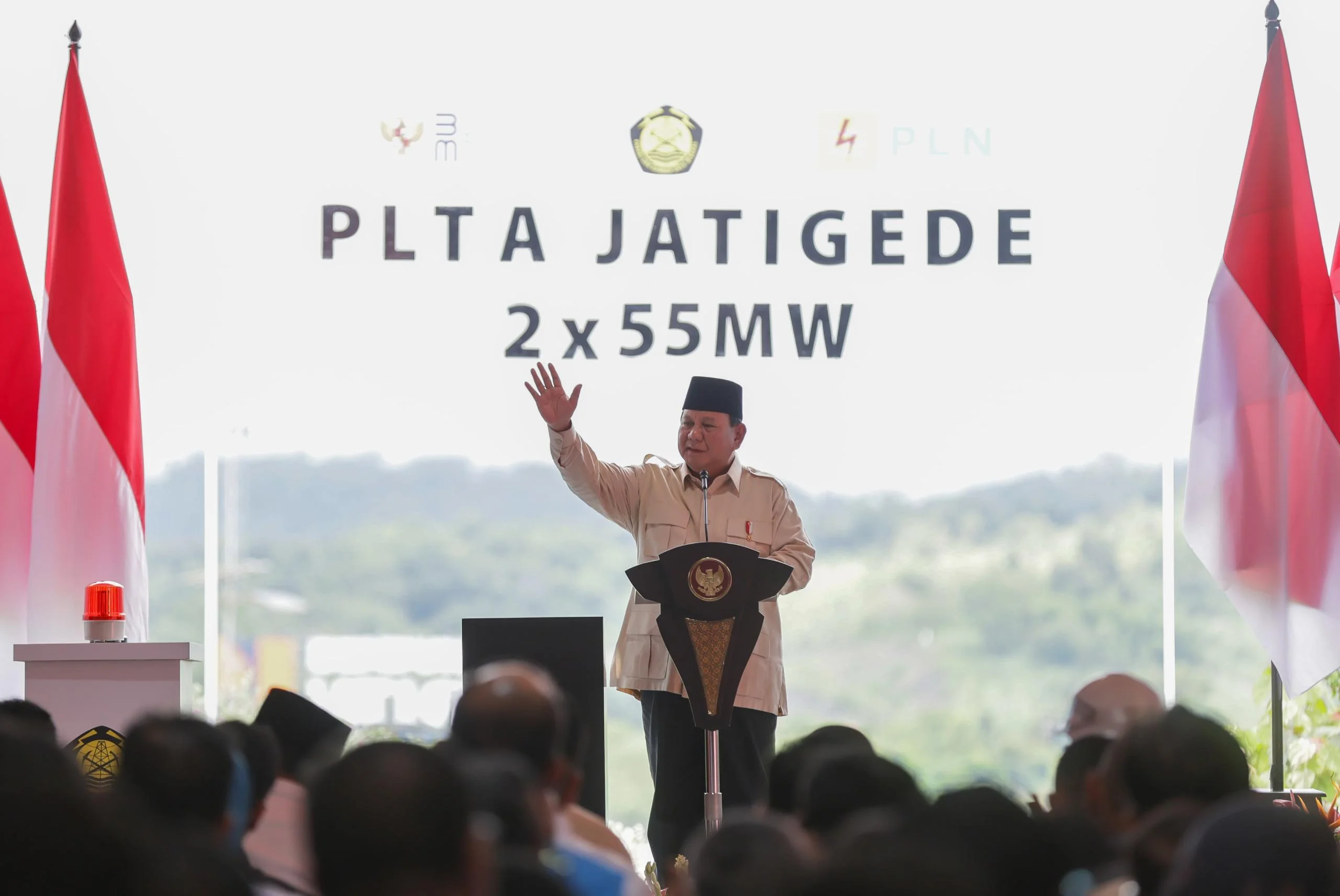 Presiden RI  Prabowo Subianto.(Dok-PLN)