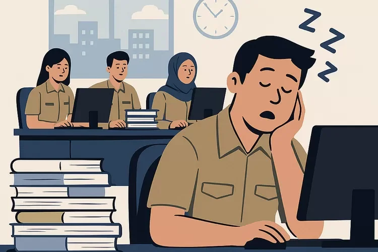 WADUHH!!  Hasil Evaluasi, BKD Ungkap 62 ASN Pemalas di Pemprov Jabar