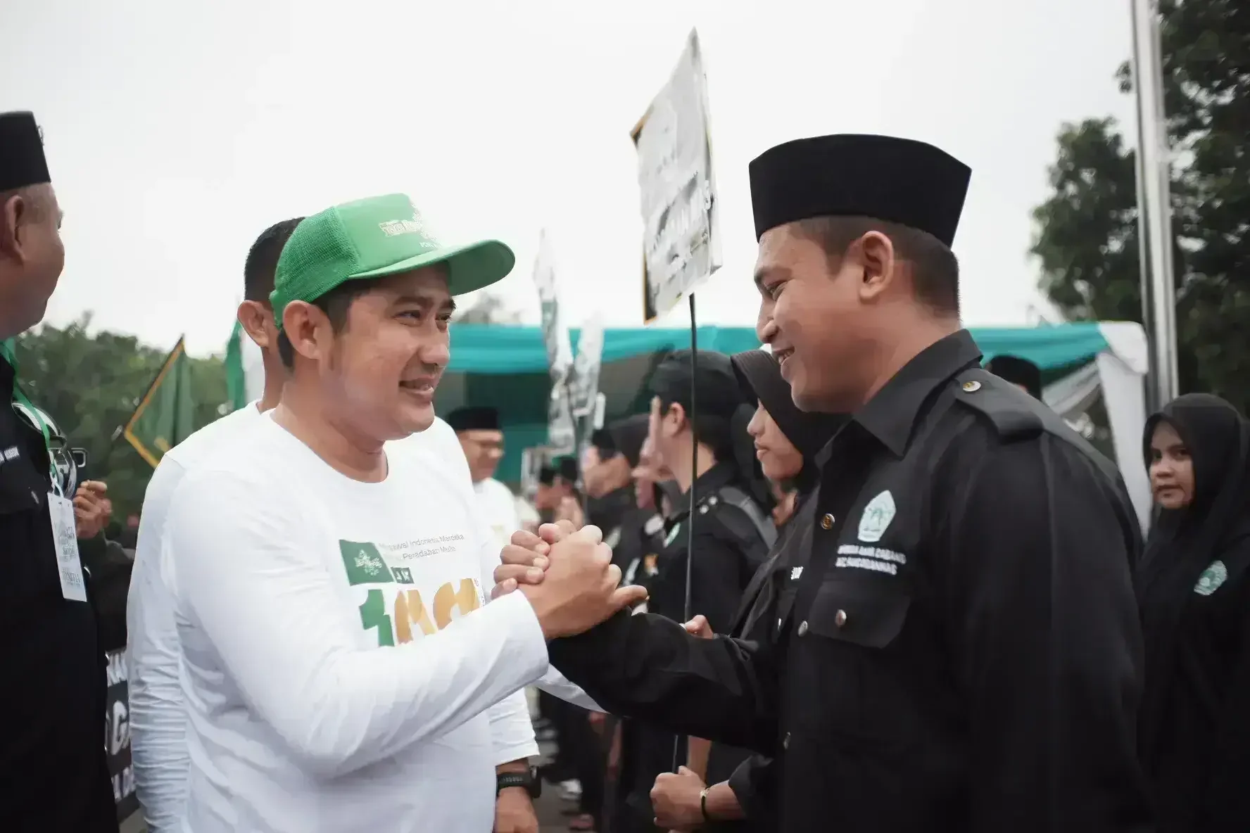Pelantikan dilakukan oleh Ketua Pimpinan Wilayah PSNU Pagar Nusa Jawa Barat, Asep Saepudin Saepulmillah disaksikan Wakil Wali Kota Depok, Chandra Rahmansyah.Dok-Diskominfo Kota Depok