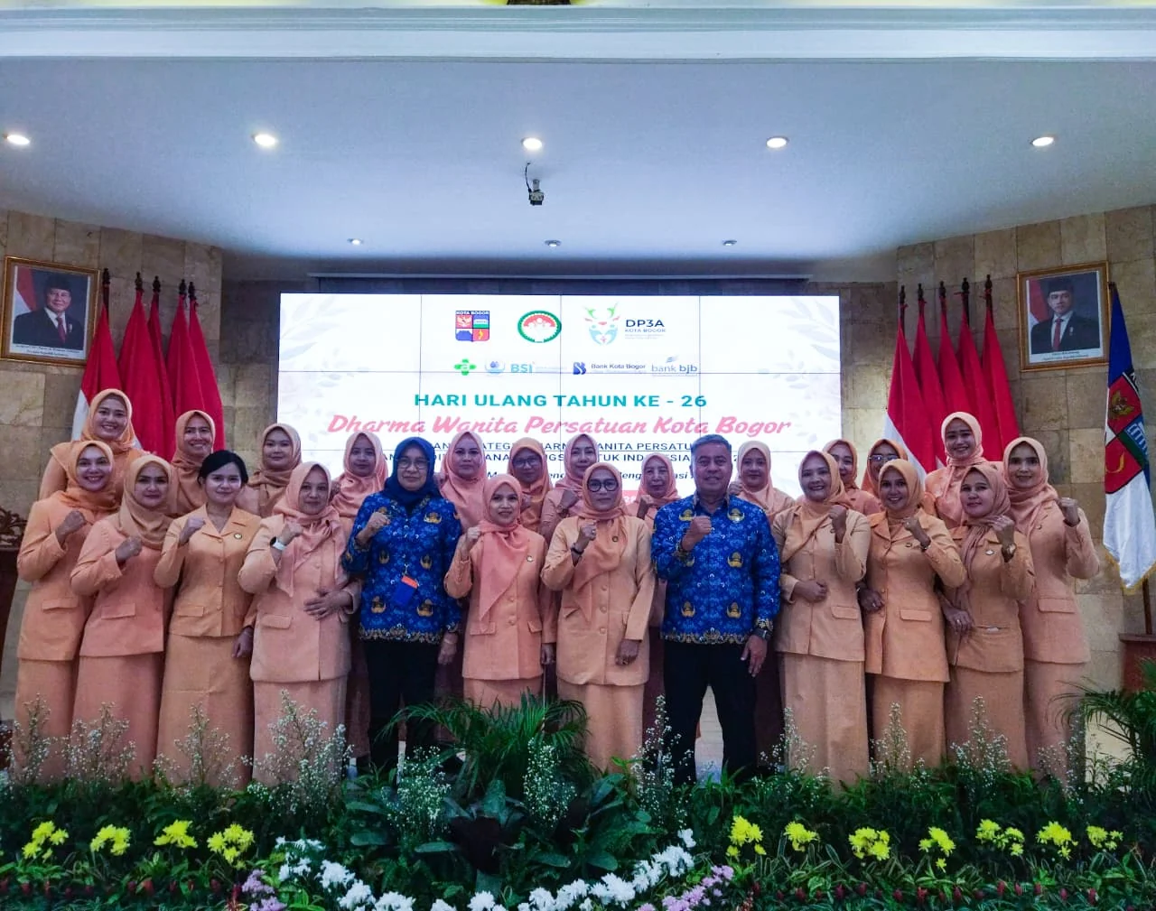 Sekretaris Daerah (Sekda) Kota Bogor, Denny Mulyadi, mengungkapkan bahwa Dharma Wanita Persatuan (DWP) memiliki posisi penting dalam membentuk karakter penerus bangsa.Ist